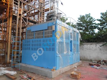 Double Cage Hoists Frequency Rack And Pinion Material Hoisting Equipment CH3200