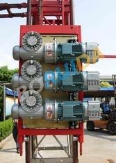 Industrial Elevators and Lifts Cage Hoists , Passenger and Material Hoisting Machinery 1600kg
